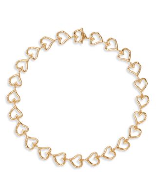 Heart Necklace, 16.7"L