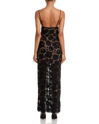 Floral Lace Maxi Dress