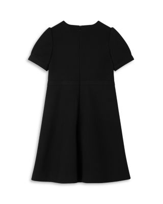 Girls' Punto Milano Jersey & Mesh Embroidery Dress - Little Kid, Big Kid