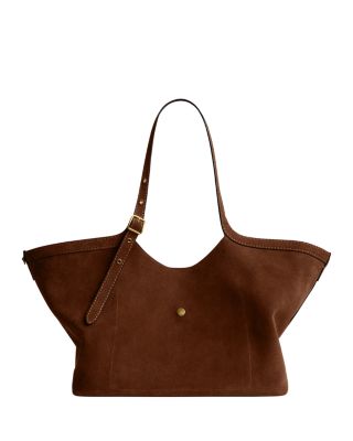 Suede Gramercy Tote