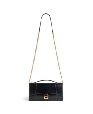 Hourglass Pochette With Chain