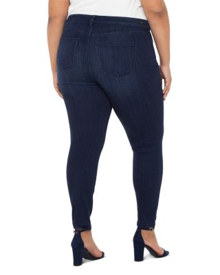 Abby High Rise Ankle Skinny Jeans in Lake Forest