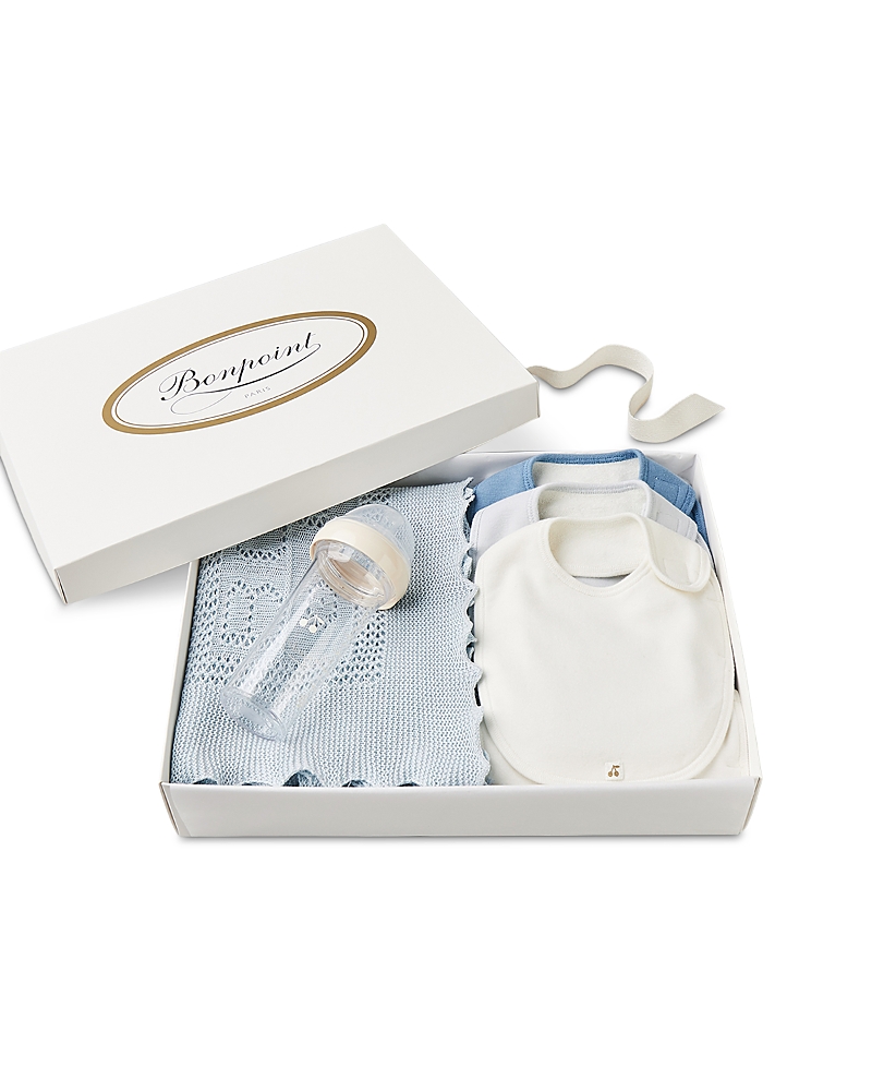 Bonpoint Unisex Coffret Promenade 3 Piece Set - Baby In White