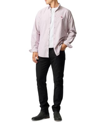 Long Sleeve Oxford Stripe 4 Of Shirt