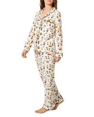 Halloween Print Pajama Set
