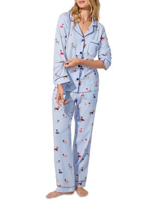 Dog Print Pajama Set