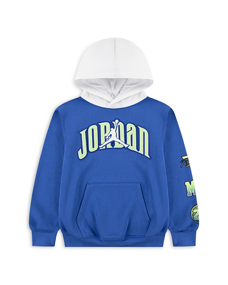 Jordan Big Boys Gametime Fleece Pullover Hoodie In Multi