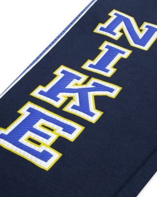 Boys' Graphic Logo Print Striped Sweatpants - Little Kid