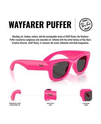 Wayfarer Puffer A$AP Rocky Square Sunglasses, 47mm