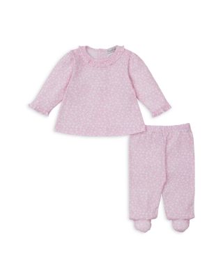 Girls' Shirt and Footed Pants Set - Baby