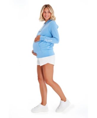 Relax Foldover Waistband Maternity Shorts