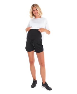 Relax Foldover Waistband Maternity Shorts