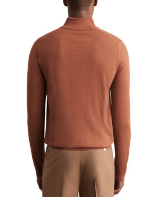 Quarter Zip Wool Sweater