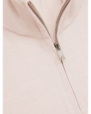 Quarter Zip Wool Sweater