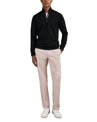 Interlock Quarter Zip Sweater