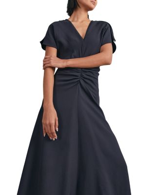 Rowe Ruched Front Workwear Dress