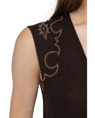 Vicky CP Western Strass Sweater