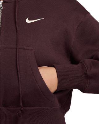 Fleece Cropped Hoodie