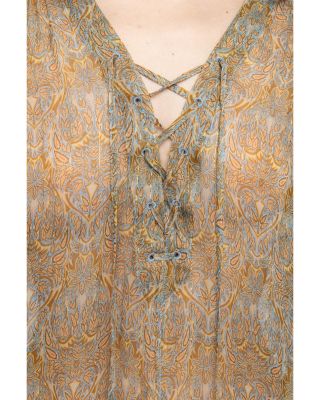 Tamela Mousseline Paisley Blouse