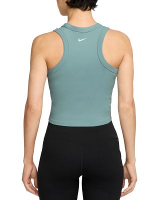 Fitted Racerback Crop Tank