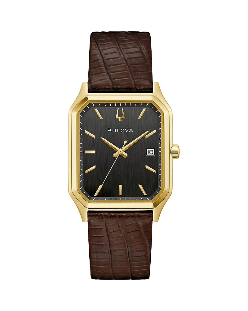 Bulova Special Edition Tony Bennett Classic We Are All Here Watch, 32mm X 43mm In Brown