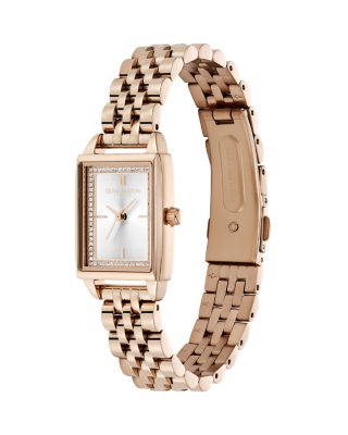 Rectangle Bracelet Watch, 20.5mm