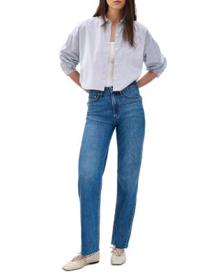 Marin Cropped Stripe Shirt