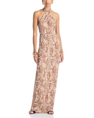 Genie Halter Maxi Dress