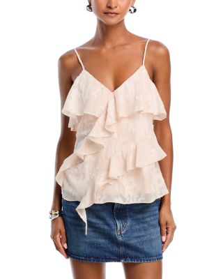 AQUA - Ruffled Cami Top - Exclusive