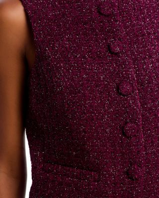 Boucl&amp;eacute; Tweed Vest - Exclusive