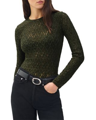 Ellie Lace Long Sleeve Tee