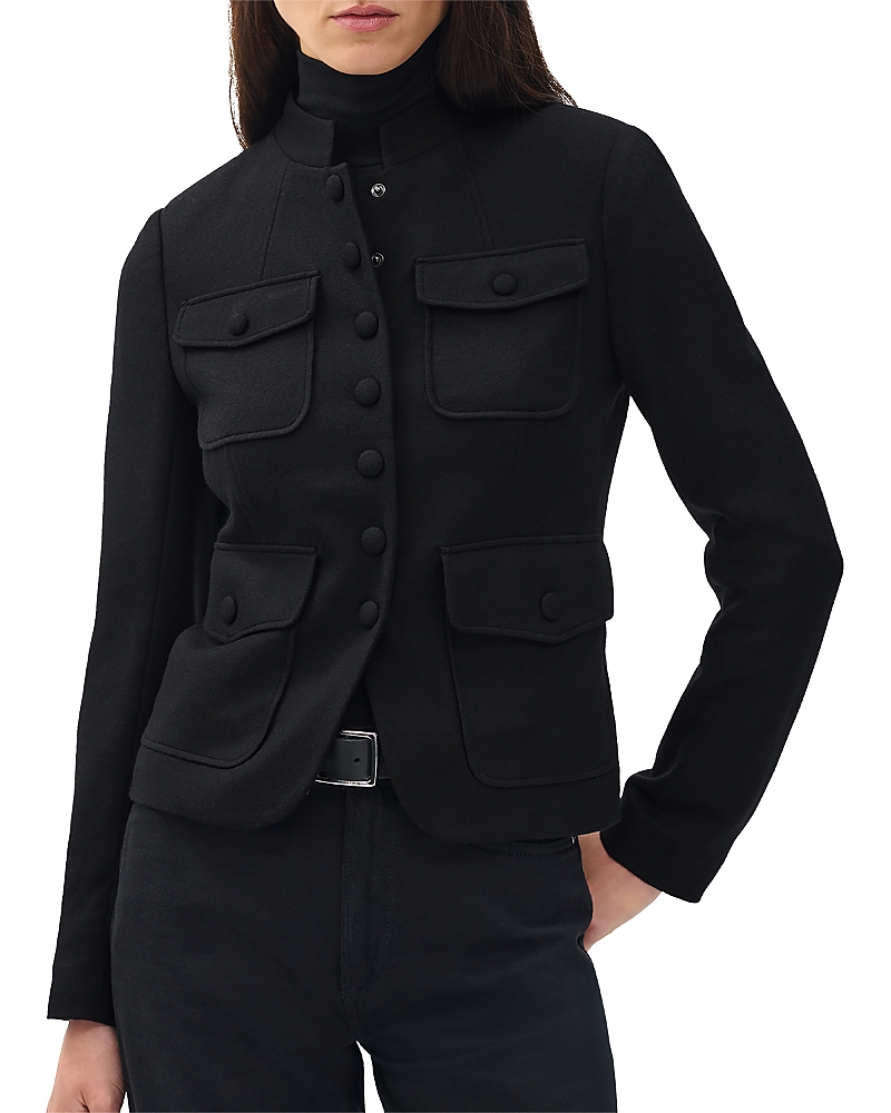 Rag & Bone Mercer Wool Jacket In Black