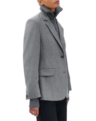 Frank Knit Combo Blazer