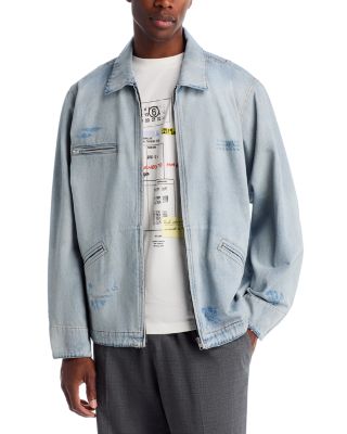 Distressed Denim Jacket