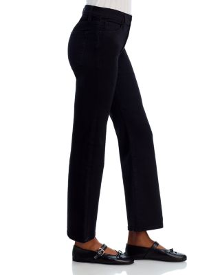The Pixie Icon Mid Rise Ankle Jeans in Black
