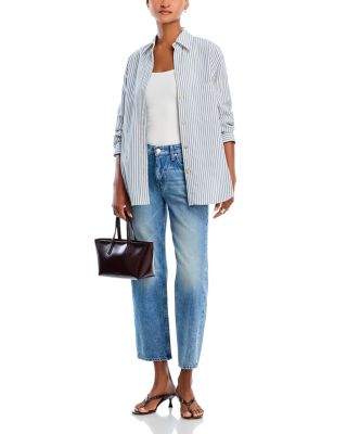 The Newbie High Rise Ankle Jeans in Wipeout