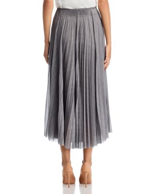Edrisa Pleated Maxi Skirt