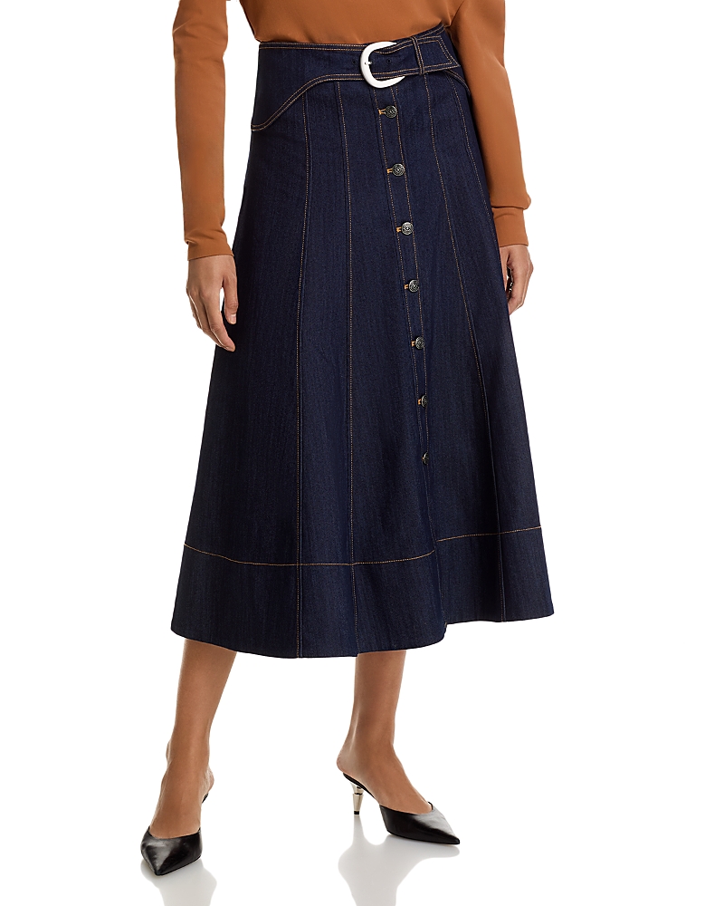 Cinq À Sept Cinq A Sept Briony Skirt In Blue