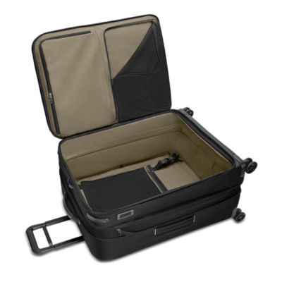ZDX Large Expandable Spinner Checked Bag
