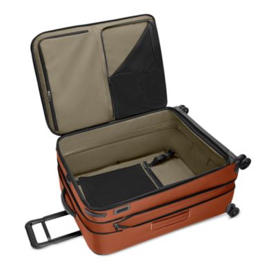 ZDX Large Expandable Spinner Checked Bag