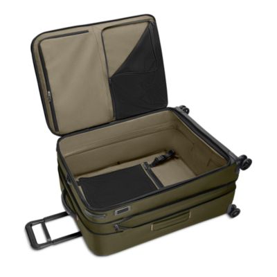 ZDX Large Expandable Spinner Checked Bag
