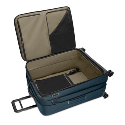 ZDX Large Expandable Spinner Checked Bag