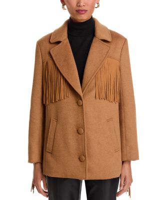 Keeley Fringe Trim Coat