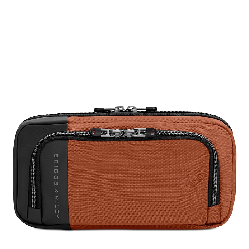 Briggs & Riley Hanging Toiletry Kit In Brown