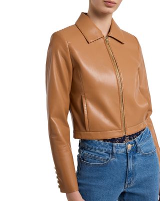 Lola Faux Leather Jacket