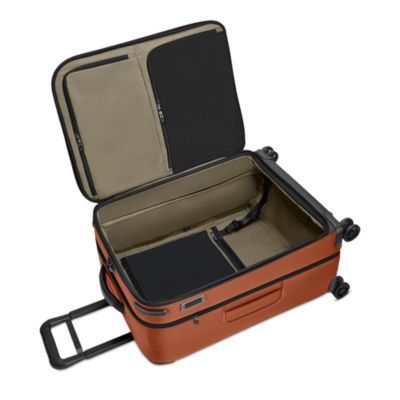 ZDX Medium ZDX Expandable Spinner Checked Bag