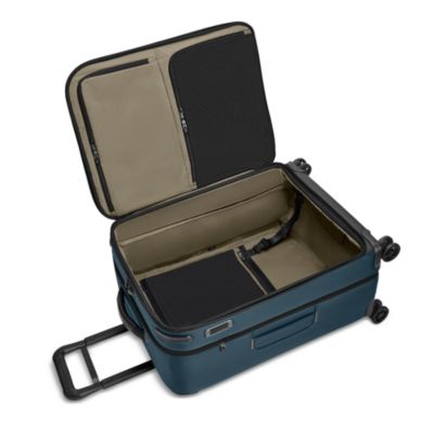 ZDX Medium ZDX Expandable Spinner Checked Bag