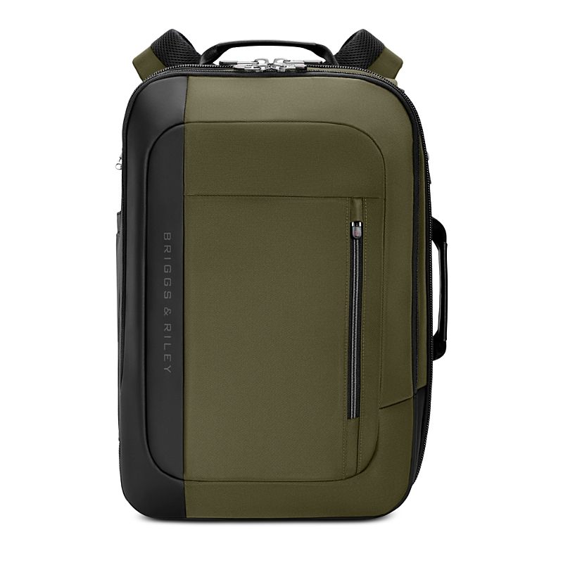 Briggs & Riley Medium Convertible Backpack Duffle Bag In Green