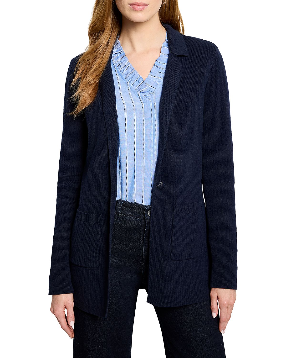 Nic+Zoe Elegant Knit Blazer