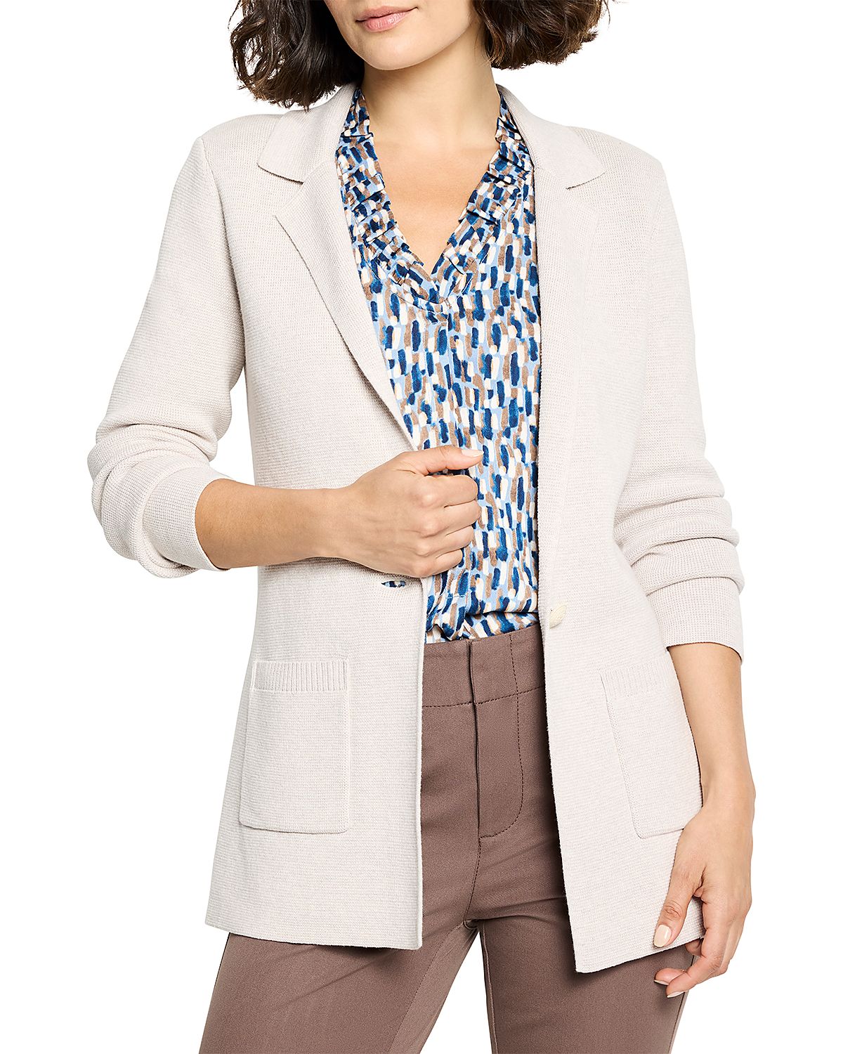 Nic+Zoe Elegant Knit Blazer